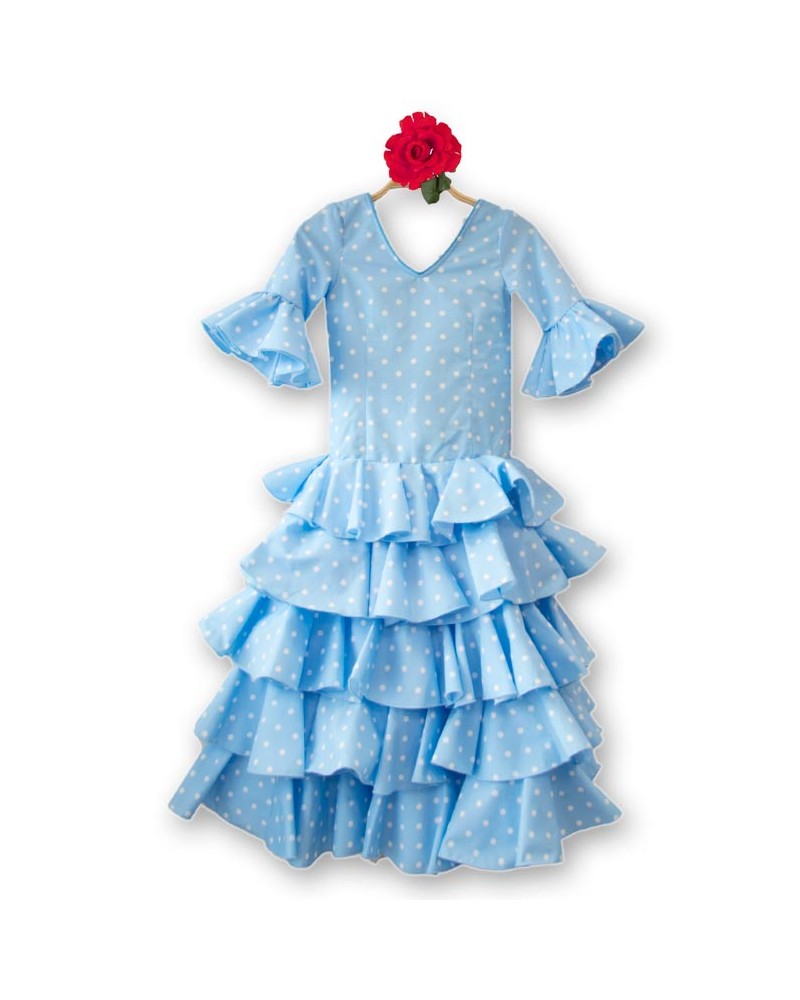 Vestido de flamenca para niña