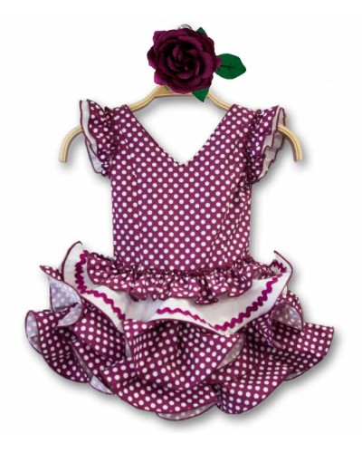 Vestido De Flamenca De Niña Talla 2