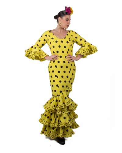 Vestido de flamenco de lunares