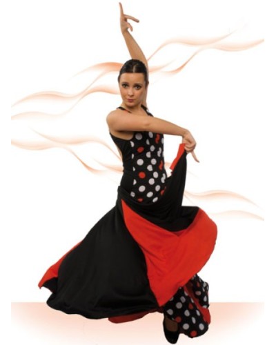 Vestido de baile flamenco