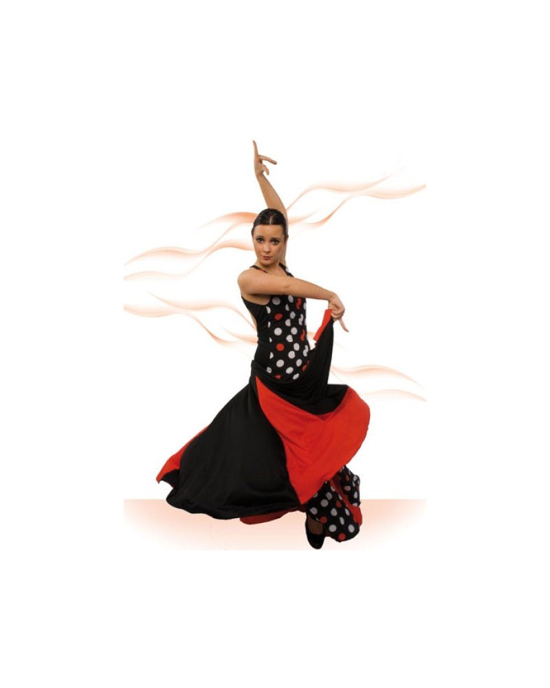 vestido de baile flamenco