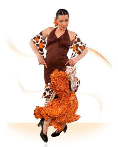 vestido baile flamenco