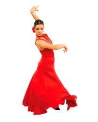 Falda de flamenco mod-ef065 <b>Color - Varios, Talla - 38</b>