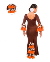 Falda de flamenco niña mod. EF072 <b>Color - Foto, Talla - 12</b>