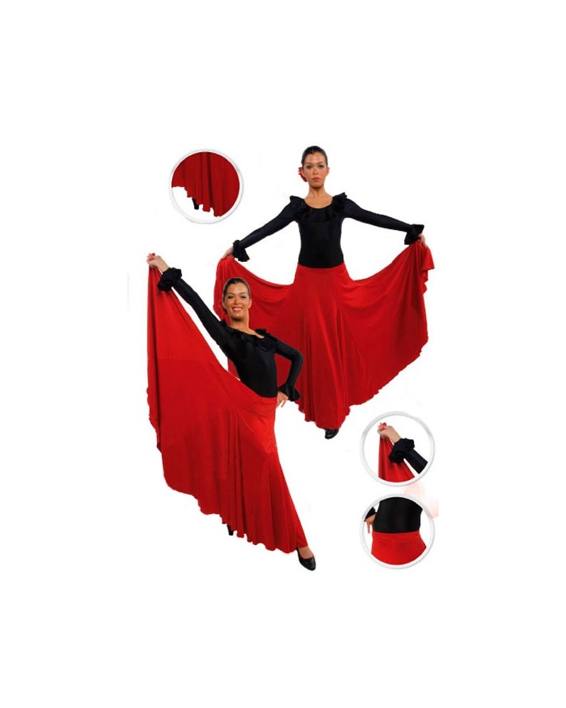 Falda de flamenco niña mod. EF105
