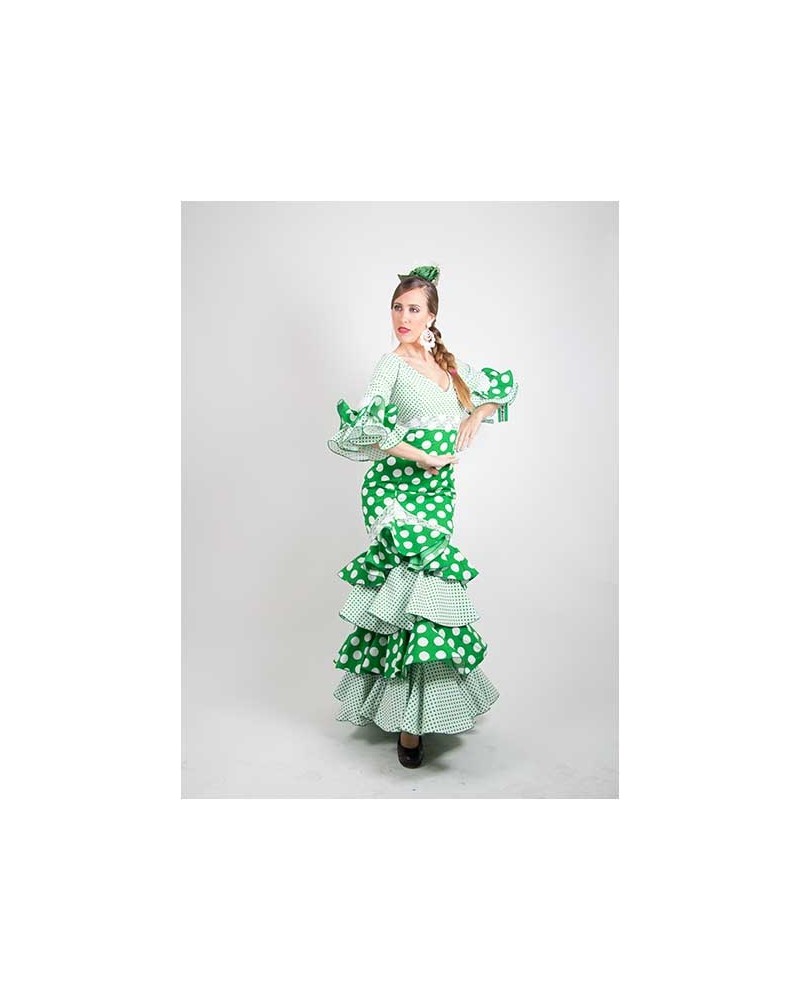 Trajes de Flamenca Pétalo-Ruedo Sra.