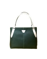 Bolsos de Lona Verde Botella <b>Color - Unico, Material - Piel/Serraje</b>