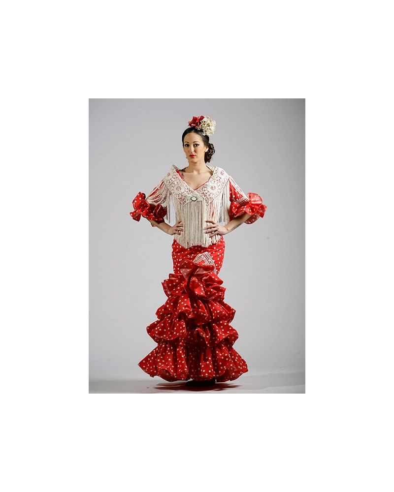 Traje de Flamenca, Modelo Compás, Moda Flamenca