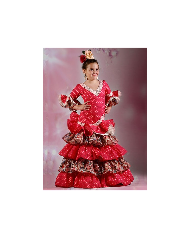Trajes de Gitana niña 2015 Verdiales