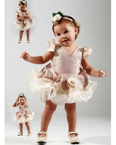 trajes de flamenca niña Noa bebe