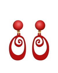 Pendientes Flamenca Bebé <b>Color - Rojo, Talla - XS</b>