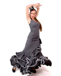 Moda Flamenca 2016, Coral, Talla 54/56 <b>Color - Foto, Talla - 54</b>