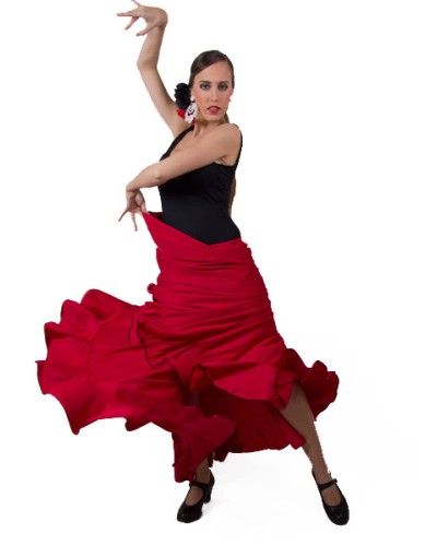 Falda Flamenca de Ensayo