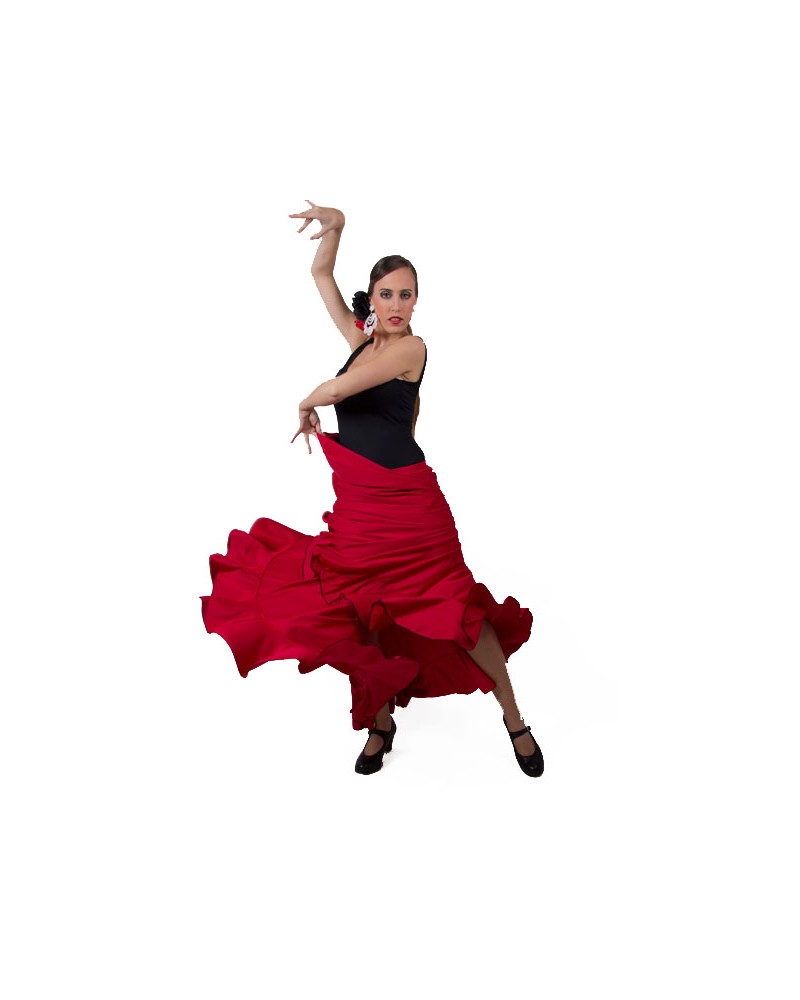 Faldas de ensayo flamenco