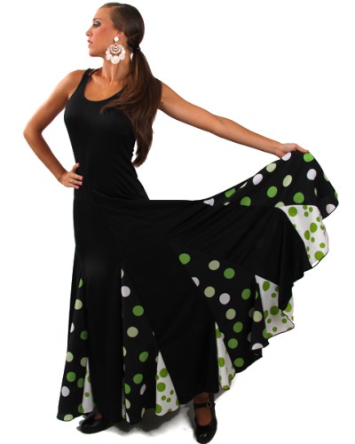 vestido para baile flamenco