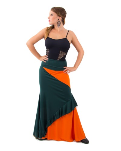 Falda Flamenca Corta de Happy Dance para Comprar Online - Faldas