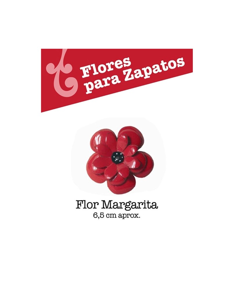 Flor Margarita para Zapatos Flamencos