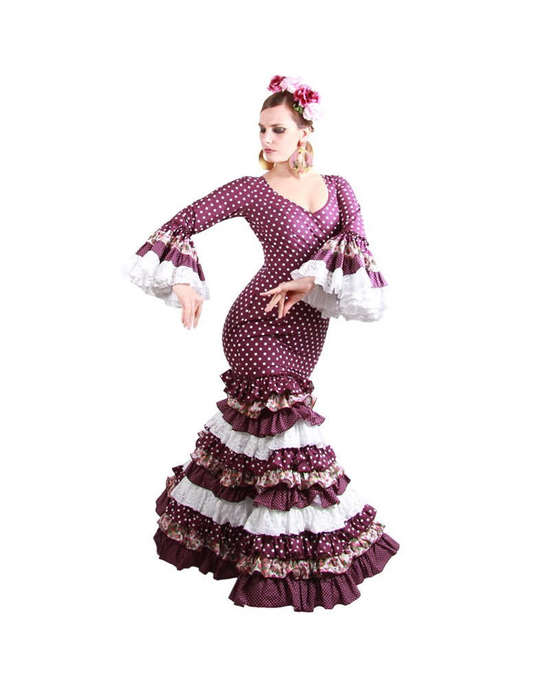 Vestido De Flamenca, Talla 36 (S)