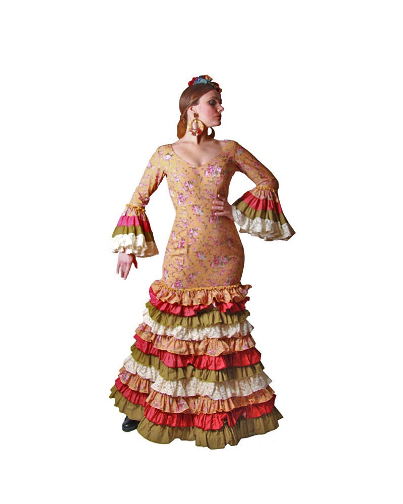 vestidos flamencos roal