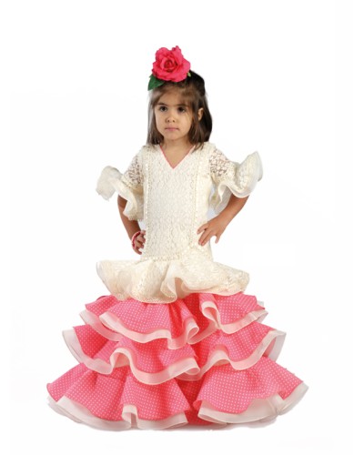 vestido flamenco para niña
