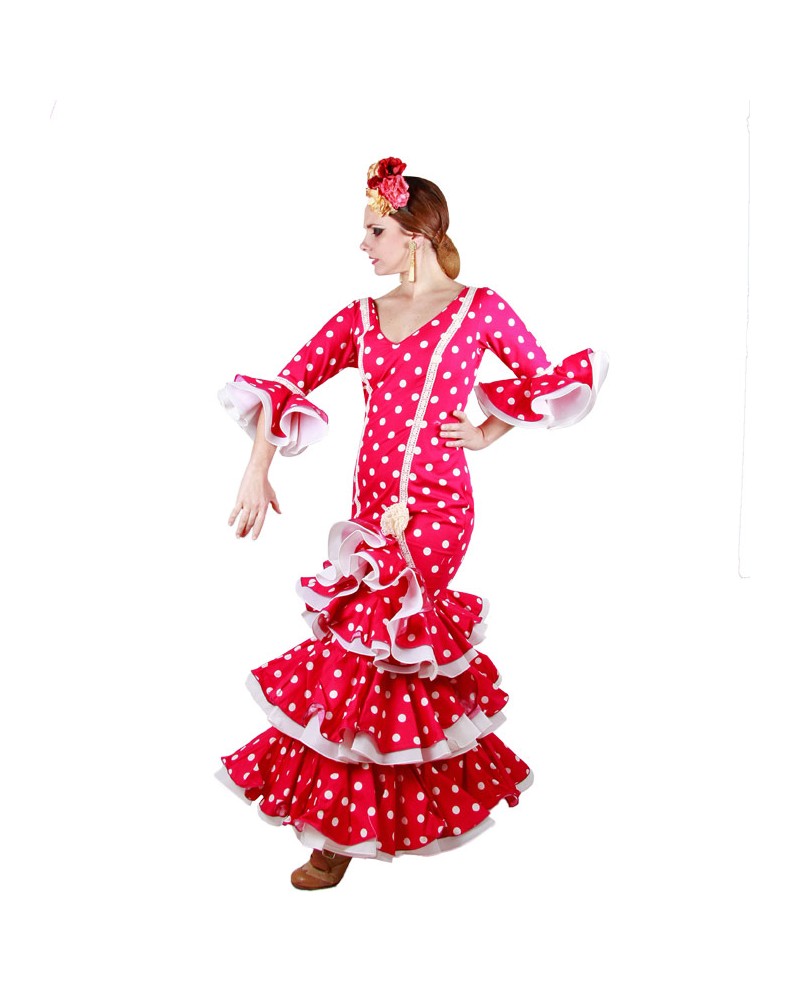 vestido de flamenca de roal 2017