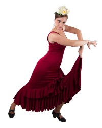Vestido De Baile Flamenco - Salón