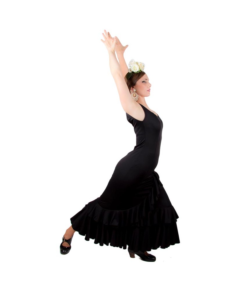 vestido para bailar flamenco cómodo