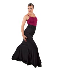 Falda Flamenca Sacromonte Cintura Alta <b>Color - Negro, Talla - S</b>