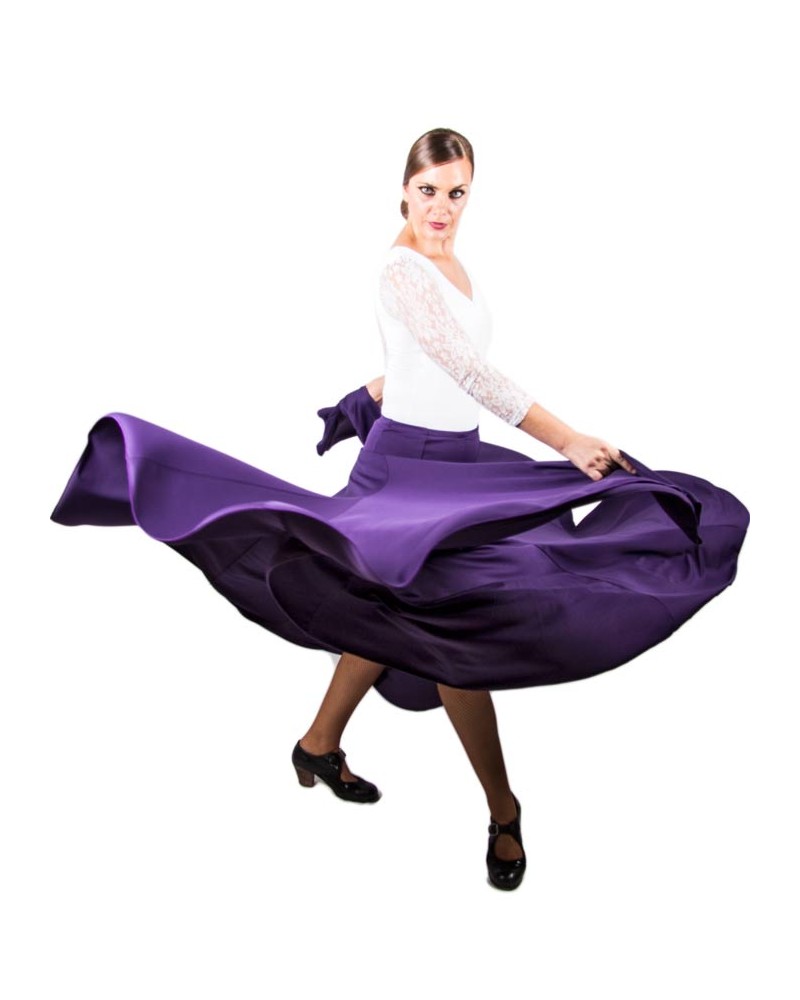 faldas flamencas con vuelo
