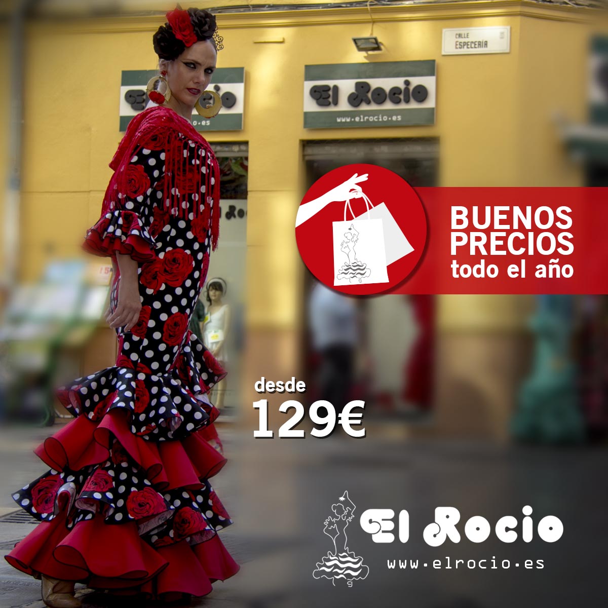 traje flamenco outlet