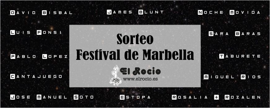 Sorteo Festival de Marbella 2018