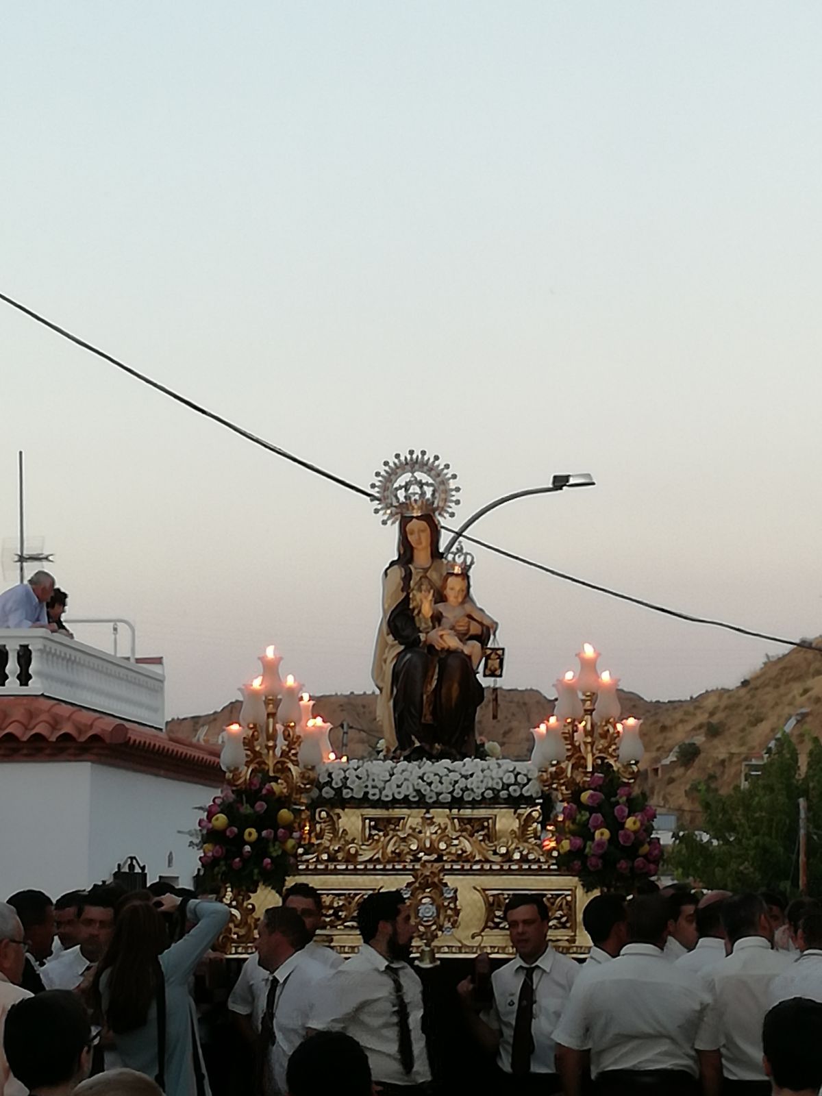 Virgen del carmen Granada